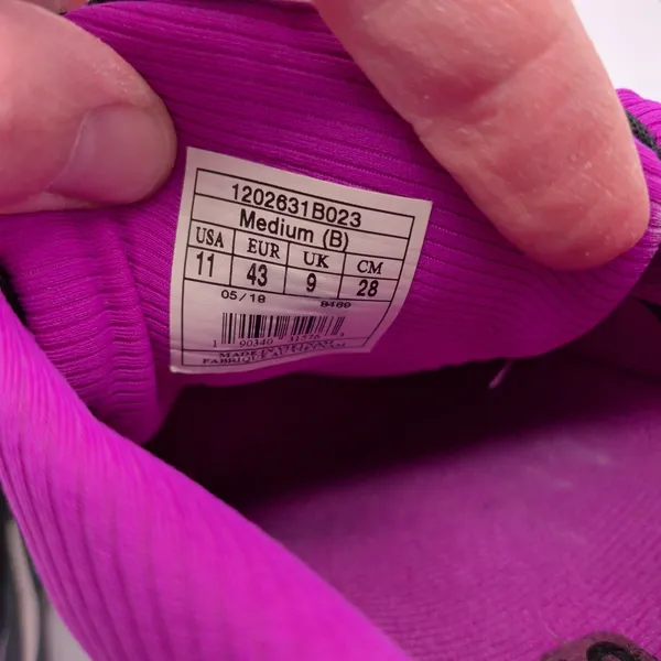 Brooks Transcend 5 Womens Running Shoes Black Purple Multi 1202631B023 Size 11 B - Image 7