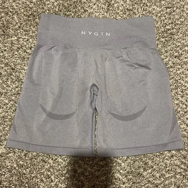 Nvgtn grey contour shorts - Image 3