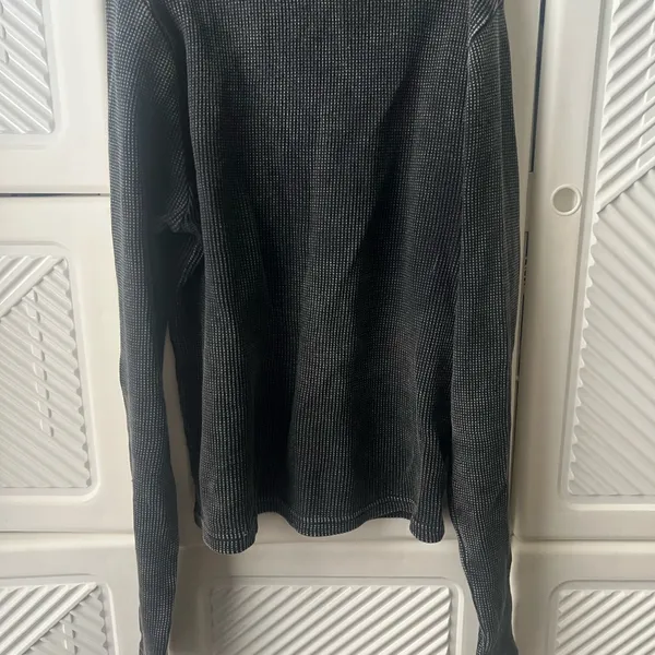 Forever 21 Black Ribbed Long Sleeve Sweater - Image 2