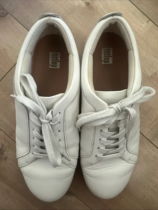 FitFlop Rally Sneaker Urban White Sz 8 - Image 3