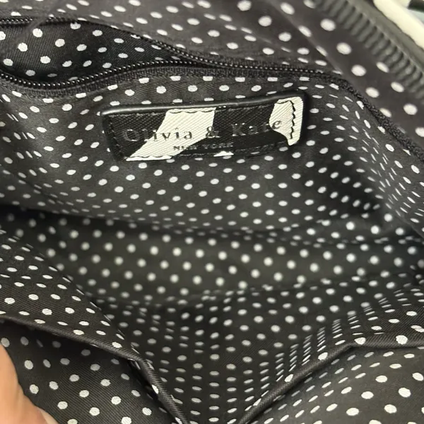 Olivia & Kate Zebra Striped Dumpling Bag - Image 4