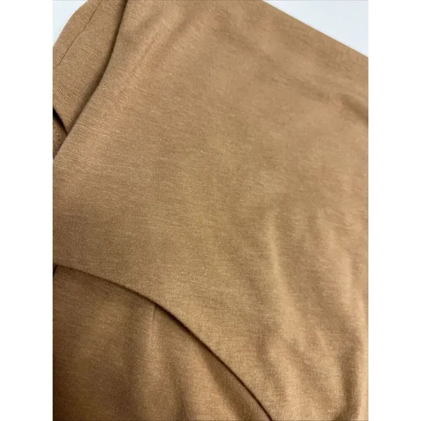 Nuuds Crewneck Sleeveless Heather Mocha/coffee Thong Bodysuit Snaps Medium NWOT - Image 11