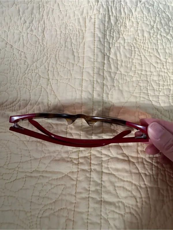 Maui Jim Sunshine Two-Tone Cat Eye Sunglasses in Burgundy Red and Brown - Image 7
