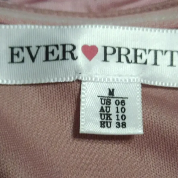 Ever Pretty Pink Dress Size Medium - Image 3