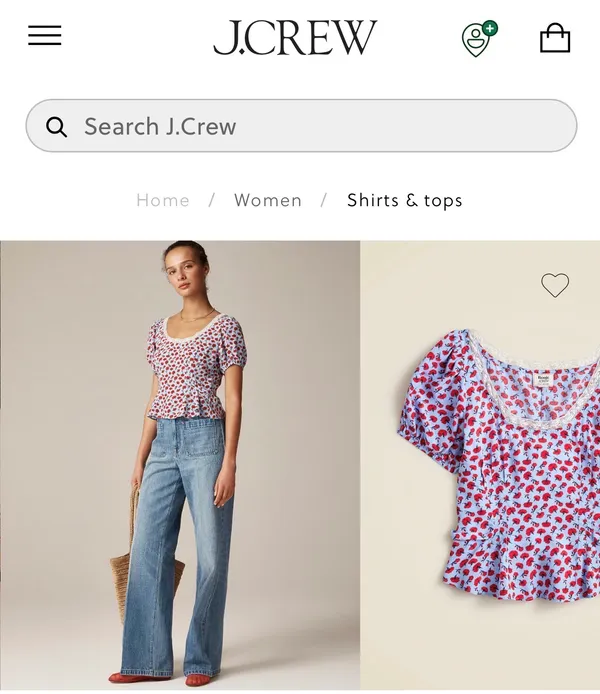 Jcrew Rouje Blouse  - Image 6