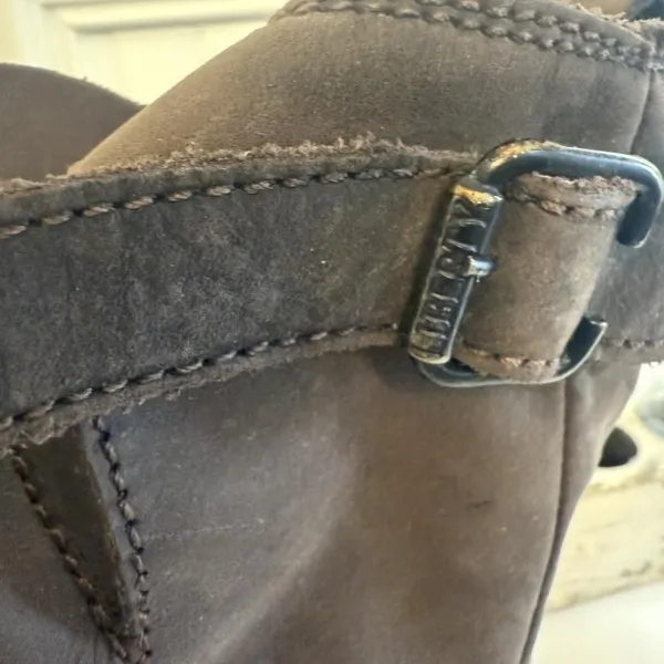 Liberty Black‎ Boots Womens Size 10 Brown Leather Tall Riding Harness Western - Image 8