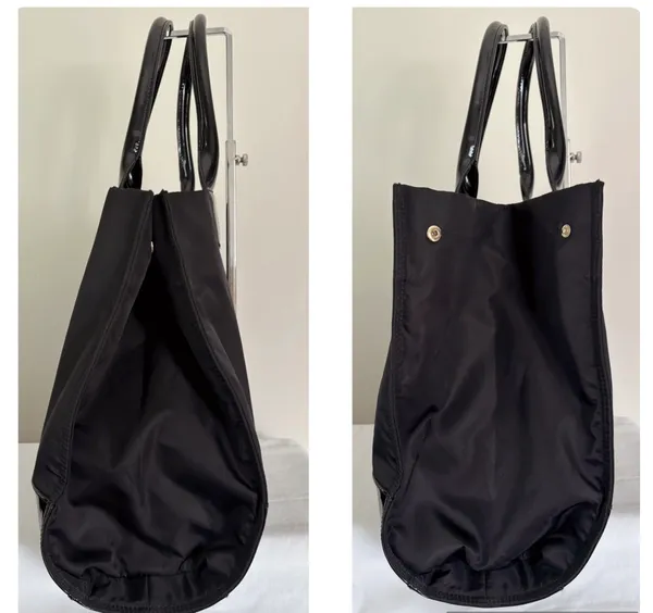 Tory Burch Ella Black Nylon Tote - Image 12