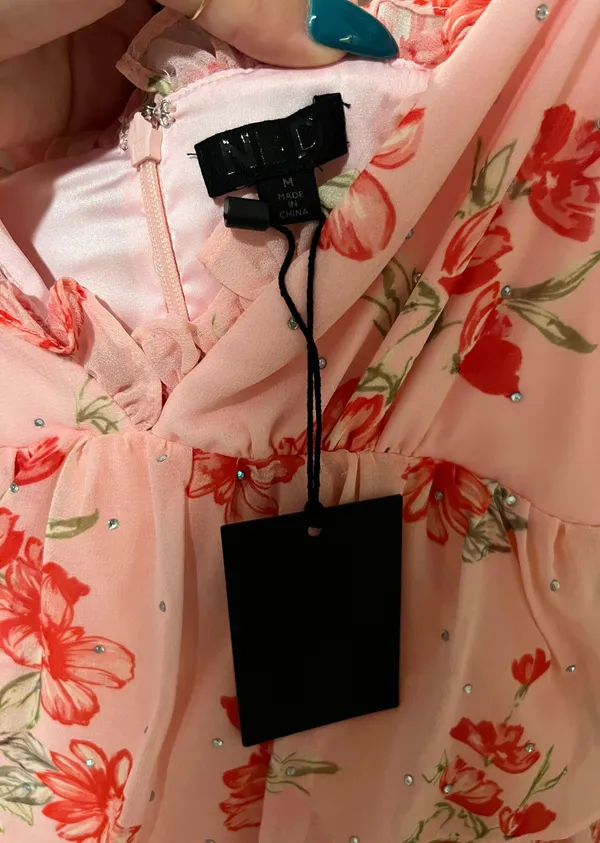 NBD NWT Revolve Oslo Mini Dress In Garden Floral - Image 6