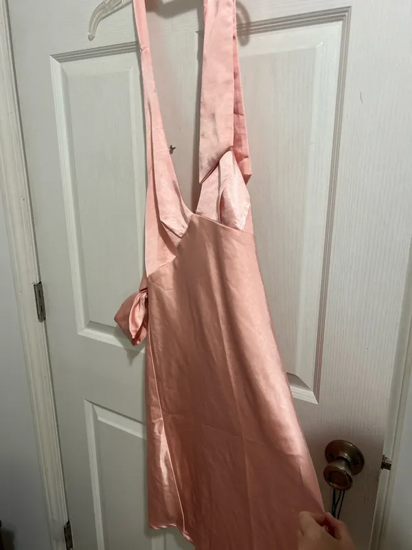 Pink altard state dress halter - Image 2