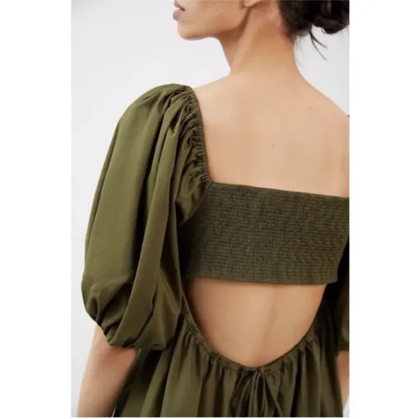 Sachin + Babi puff sleeve mini dress‎ size medium - Image 2