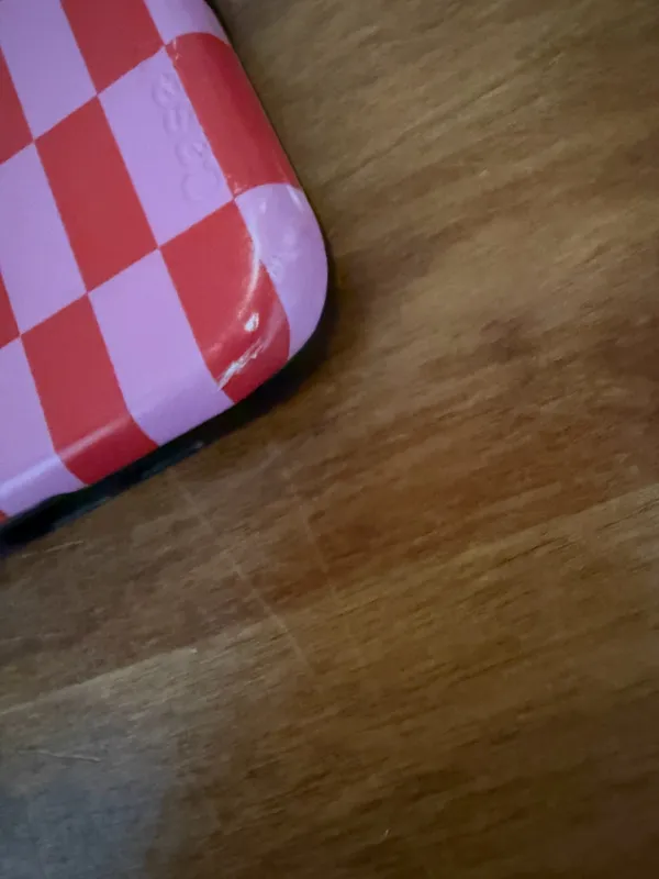 iPhone 15 pro max checkered case Red - Image 3