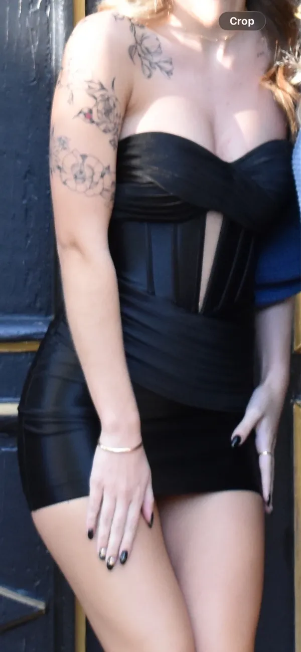 Black Sherri Hill Dress - Image 3