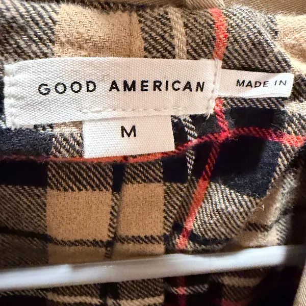 NWT Good American women's trench coat size medium oversized - Image 5