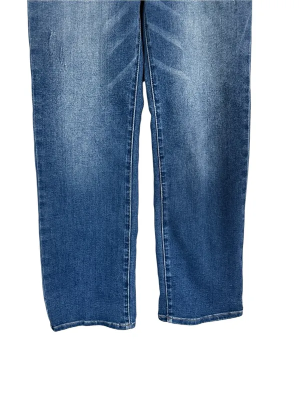 Judy Blue JB88531 Wide Leg Jeans Women’s 3/26 High Rise Medium Wash Stretch - Image 3