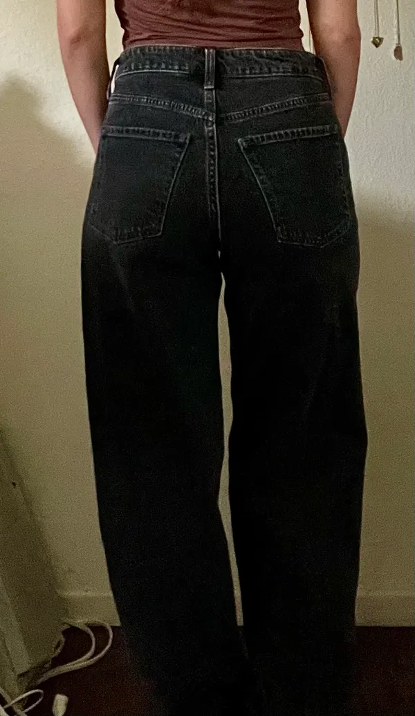 Target Black and Grey Two Toned Jeans - Image 3