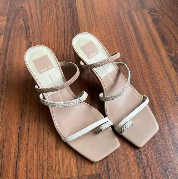 Dolce Vita Prisma Barely-There Strappy Block-Heel Sandals - Image 2