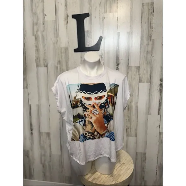 White blouse Size L - Image 2