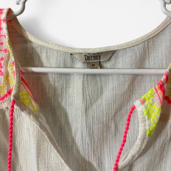 decree‎ boho blouse Size M - Image 2