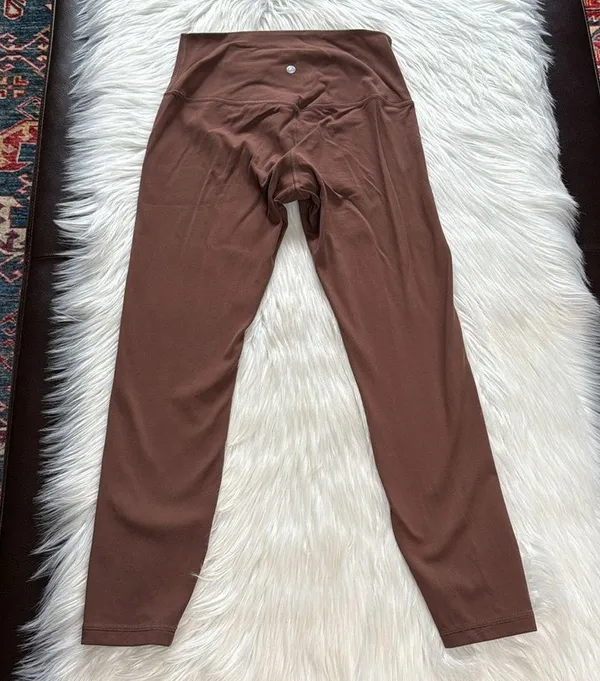 CRZ Yoga Hot Fudge Brown Butter Luxe Leggings 23” - Image 5
