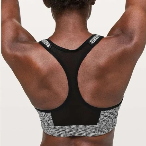 ✨Lululemon Speed Up Heather Grey Sz 4 Bra✨ - Image 2