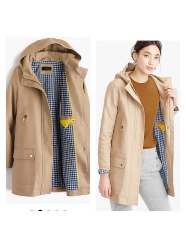 J Crew Trench Chateau Trench Coat - Image 2