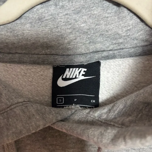 Nike Women’s‎ Hoodie Pocket Hood Gray Size Small - Image 3