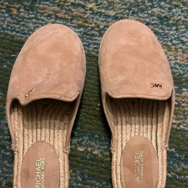 Michael Kors Hasting Tan Espadrilles Size 6.5 - Image 9