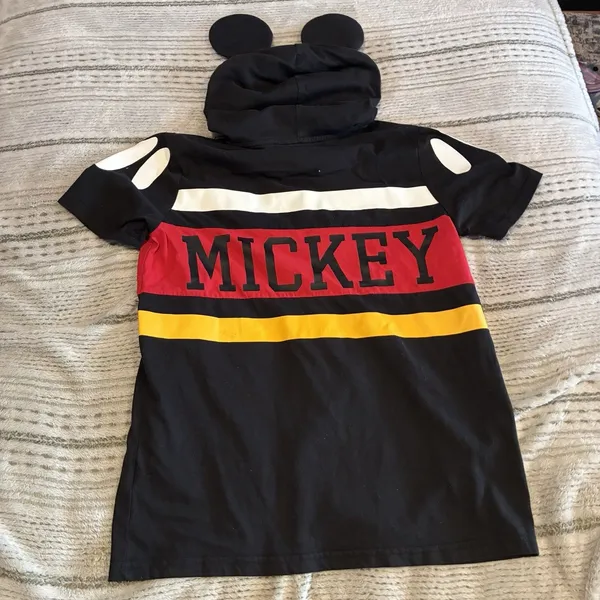 Disney Parks MICKEY MOUSE Hoodie SHIRT w/ Ears UNISEX Youth Size XLarge - Image 8