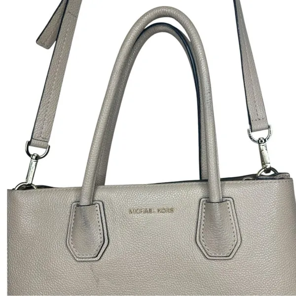 Michael Kors Studio Mercer Large Convertible Tote Oyster - Image 4