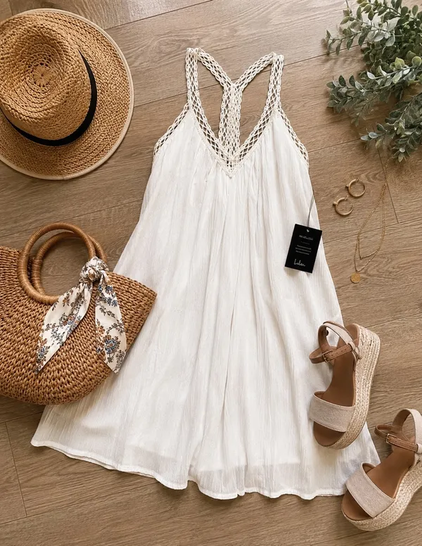 Lulus Ivory Mini Dress - Image 2