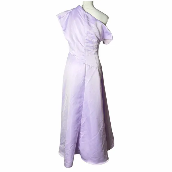 Elliatt Marissa One Shoulder Gown Lavender Purple Women's size L - Image 3