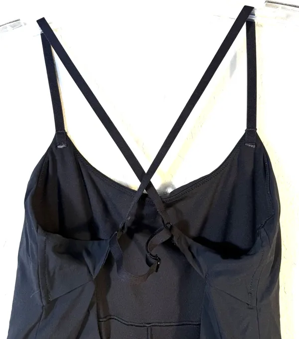 OFFLINE by Aerie Real Me Exercise Mini Dress Black Active Athletic Cutout XS - Image 5