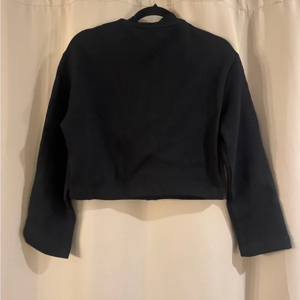 H&M Black Crop Top Utility Jacket for Women - Image 2