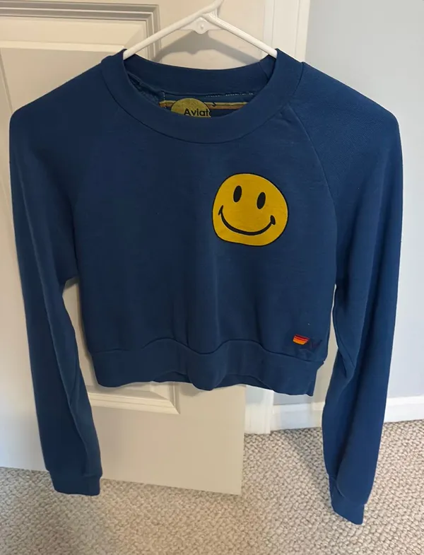 Aviator Nation Cropped Crew neck - Image 2
