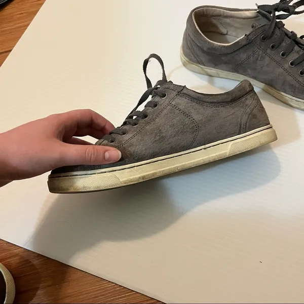 UGG Tomi Pewter Gray Suede Sneaker - Image 7
