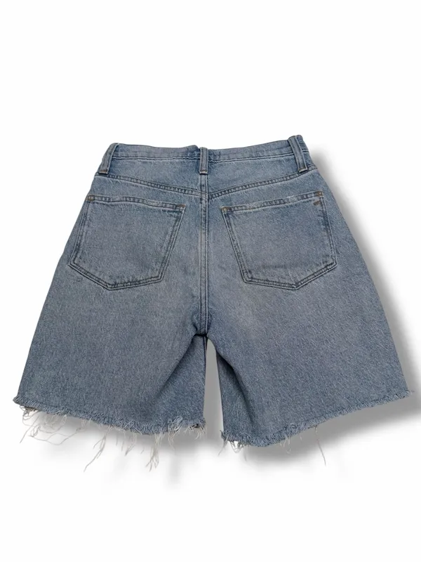 Madewell Women's High-Rise Denim‎ Mid-Length Shorts in Light Wash Size 24 - Image 2