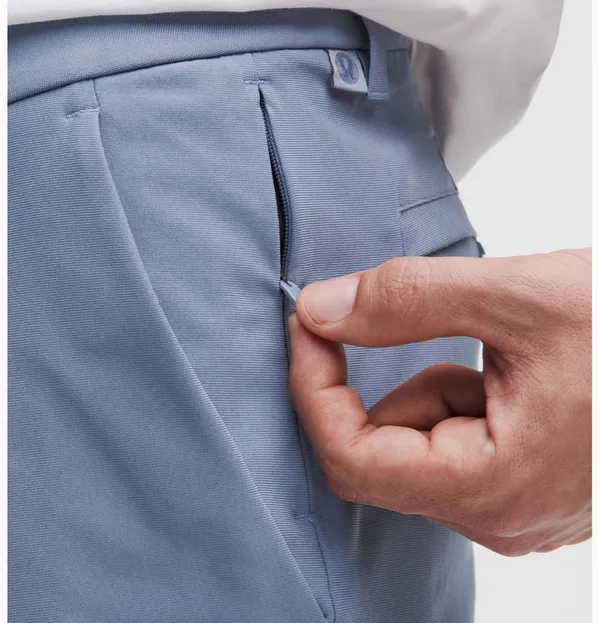 Lululemon Men’s Blue Dress Shorts - Image 3