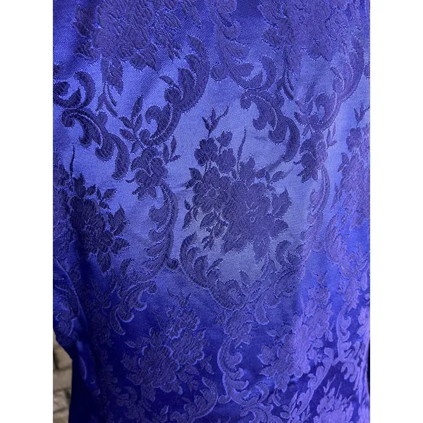 dress blazer formal purple 1970s floral - Image 6