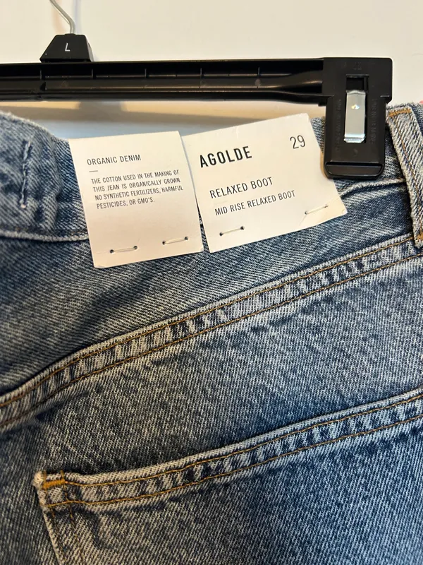 AGOLDE Mid-Rise Relaxed Boot Jeans - Image 5