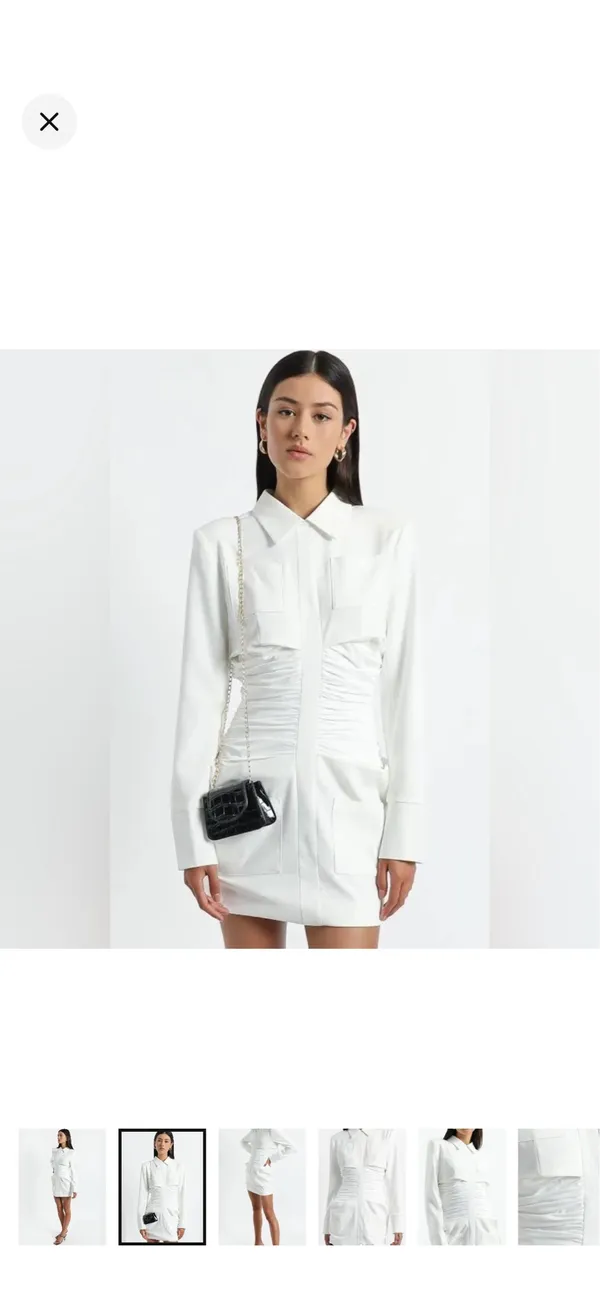 Lioness “The Sweetest Thing” White Minidress | Size S - Image 6