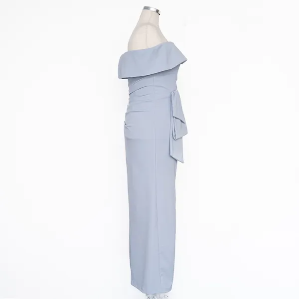 XSCAPE‎ -  Plus Size Off-The-Shoulder Gown Style 3760X - Image 11