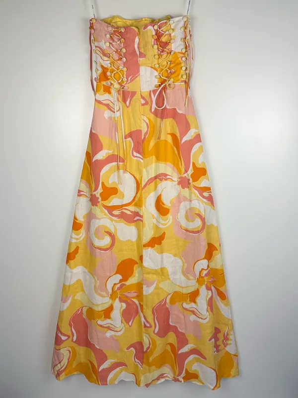Zaco Saboskirt Kahlo Dress in Calista Sunset - Image 7