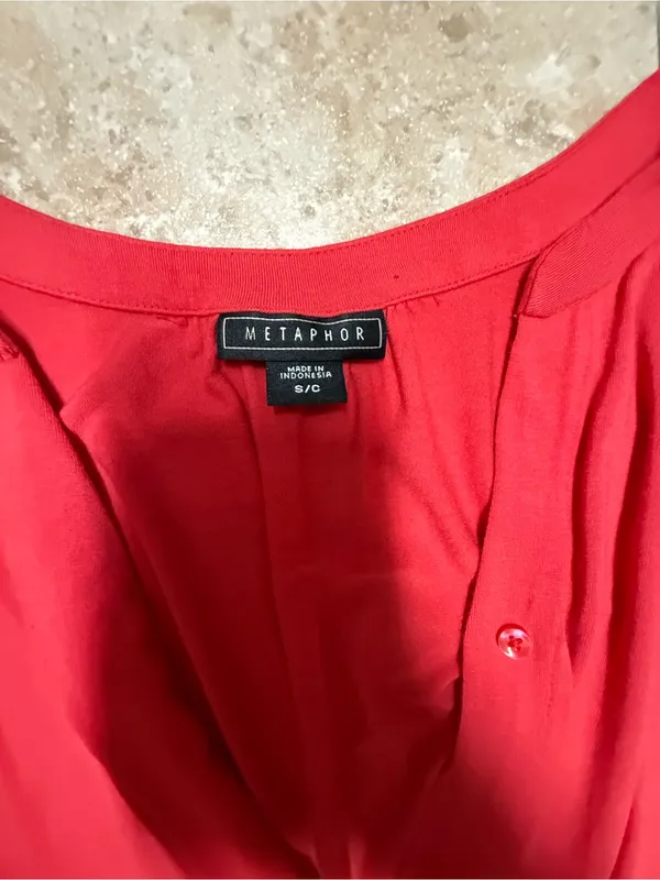 Metaphor red mini dress - Image 4