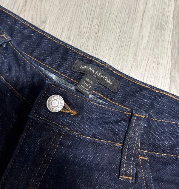 Banana Republic high rise barrel jeans - Image 3