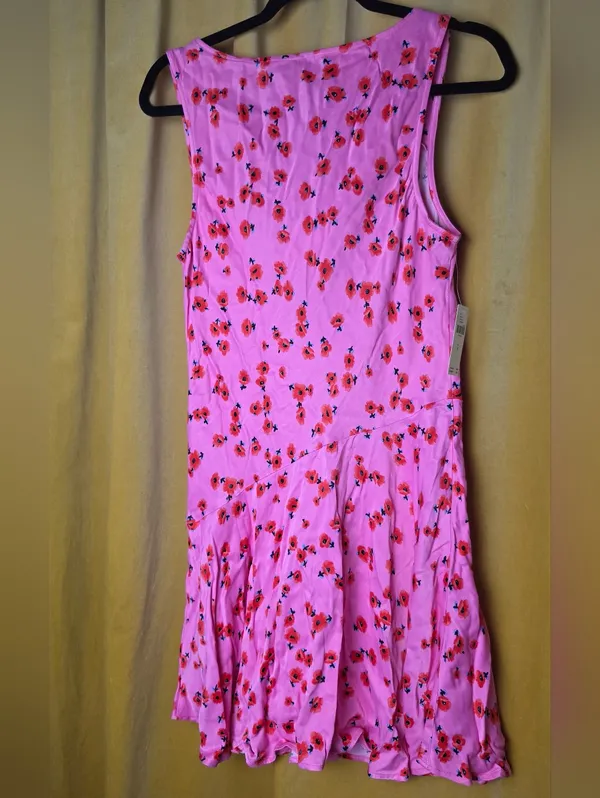 Anthropologie Cowl-Neck Satin Mini Dress - Image 6
