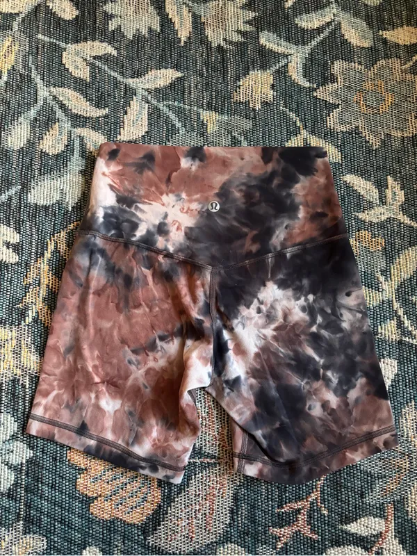 Lululemon Diamond Dye High-Waist Women’s Align Shorts Size 4 - Image 5