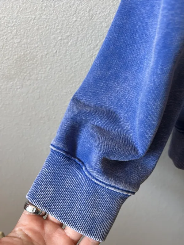 Kill Crew blue and green lux wolf hoodie - Image 4