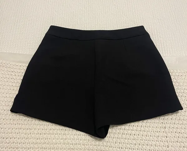 ZARA Black Asymmetric Skort - Image 2