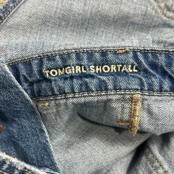 American Eagle Tomgirl Shortall Overall Shorts - Image 4