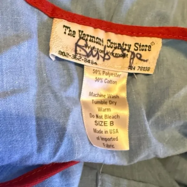 Vintage Vermont Country Store Embroidered Snap Top - Image 5